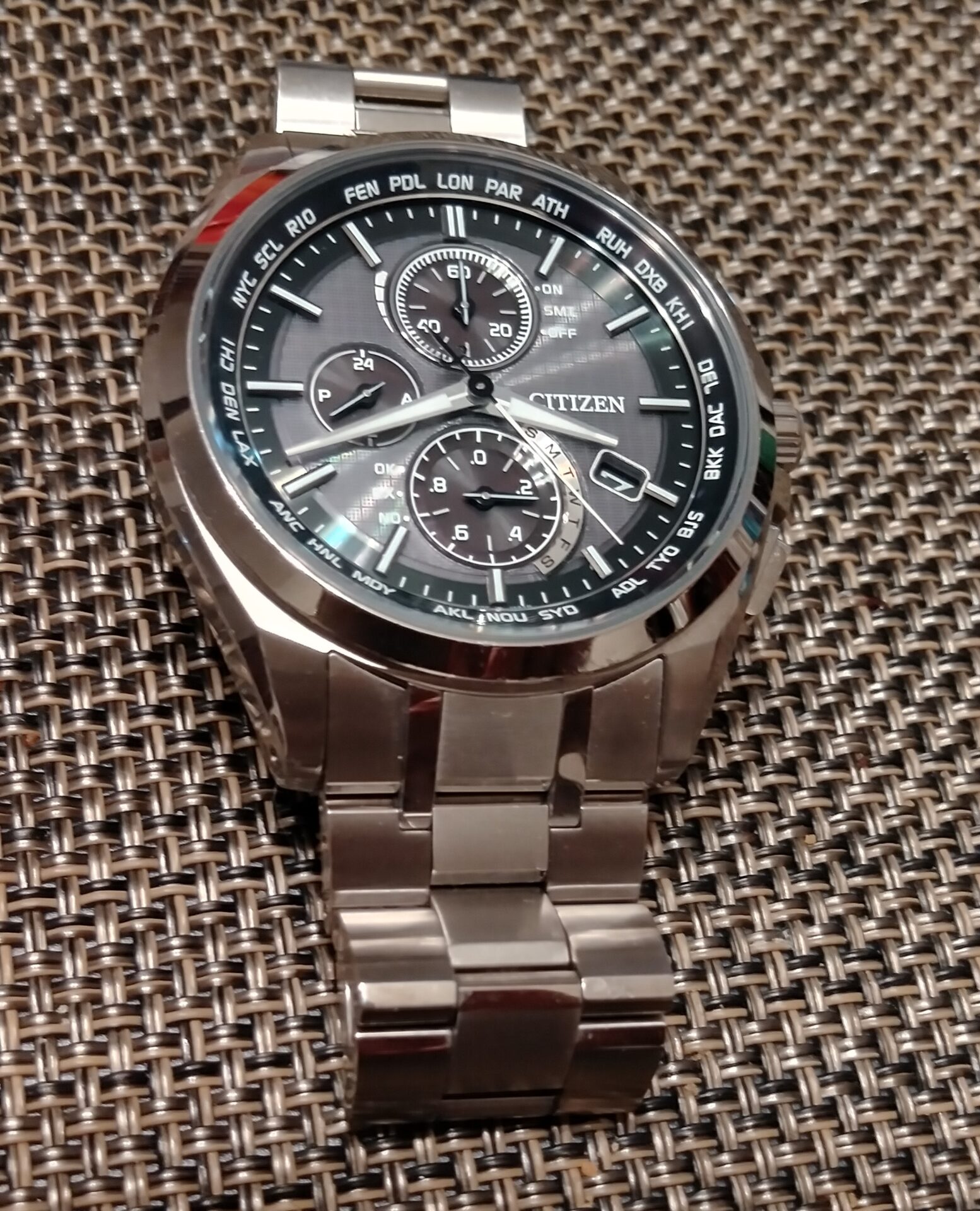 低価限定SALE CITIZEN シチズン ATTESA アテッサ AT8040-57E 時計専門